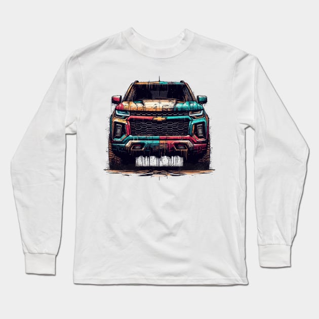 Chevrolet Blazer Long Sleeve T-Shirt by Vehicles-Art